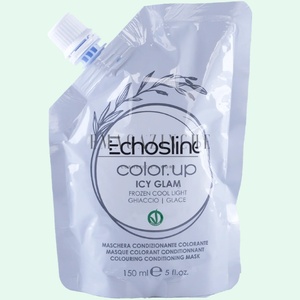 Echosline Italy EchosLine Регенерираща цветна маска Сиво леден блясък с интензивно действие 150 мл. Color Up Mask grey icy glam (048008277242613*)