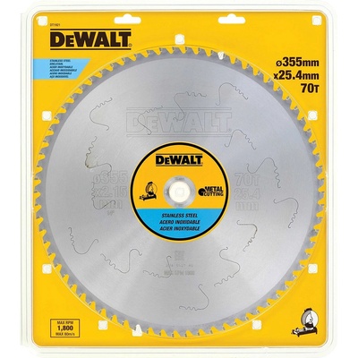 DeWalt DT1921 - Pilový kotouč na nerez ocel 355x25,4 mm 70 zubů