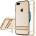 Nillkin Силиконов Калъф с Поставка за iPhone 8/7 Plus, Nillkin Crashproof 2 Case, Златист (6902048130869)