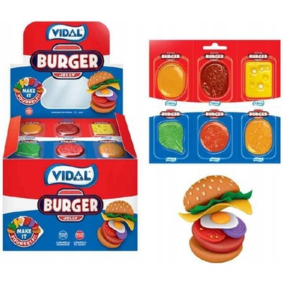 Vidal Burger Jelly Želé 660 g