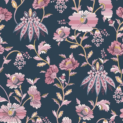 Cath Kidston 125525 vliesová tapeta na zeď, rozměry 0,52 x 10 m