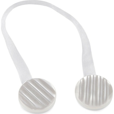 Prima-obchod Magnetická spona na závěsy, barva 11 bílá – Sleviste.cz