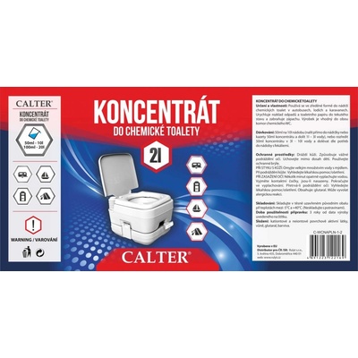 Calter Náplň do chemické toalety - 2L