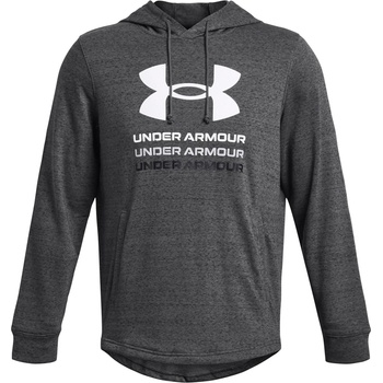 Under Armour Rival Terry Graphic Hood - Grey