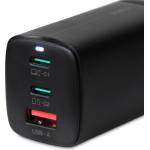 iBOX C-65 GaN универсално зарядно 65W черно (ILUC65B)