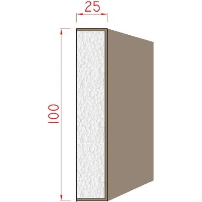 Dekora-Stuck Šambrána 100x25mm 311110