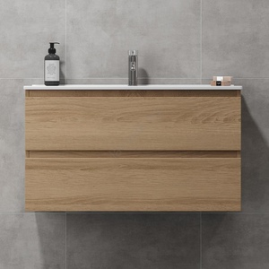 Bath Deluxe Шкаф за баня с мивка KENWOOD 91x50x45 см, дъб (SETBT0125)