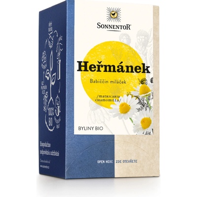 Sonnentor Harmanček Bio porciovaný 14,4 g