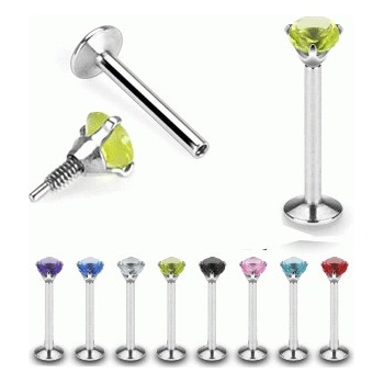 Steel Edge piercing do rtu chirurgická oceľ SELSI3 modrá