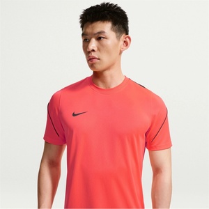 Nike Strike Short-Sleeve Football Top Adults - Hot Lava