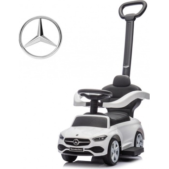 Milly Mally Odrážadlo s rukoväťou Mercedes C-Class White