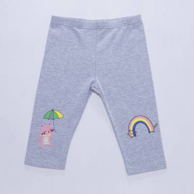Wolf Dívčí 3/4 legíny H2845 šedé