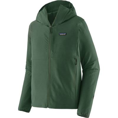 Patagonia Мъжко поларено яке Patagonia R1 Techface Hoody Softshell jacket - Canopy Green - размер XS (003-3568-0611)