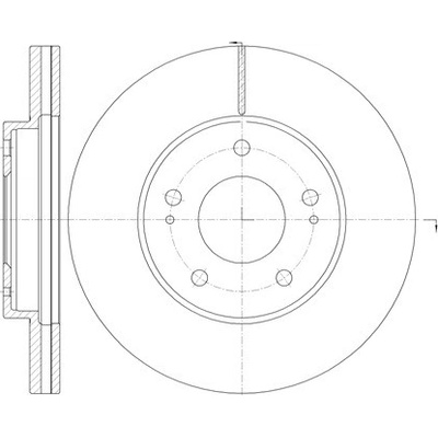 Brzdový kotúč REMSA 61130.10