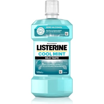 Image 1 of LISTERINE Cool Mint Mild Taste вода за уста без алкохол вкус Cool Mint 500ml