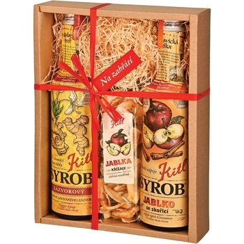 Kitl Syrob Zázvorový a Jablko a křížaly 2 x 0,5 l