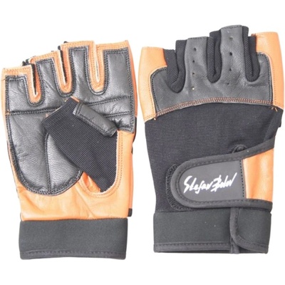 Stefan Botev Men Fitness Gloves - Black / Brown L