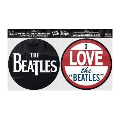 Slipmat Set Drop T Logo The Beatles & Love