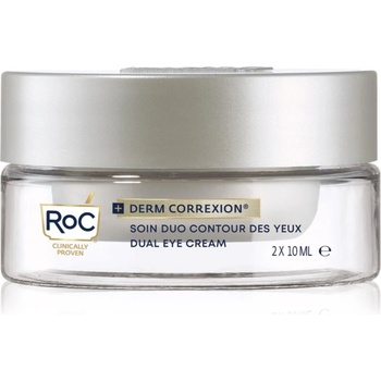 RoC Derm Correxion Dual Eye околоочен крем против бръчки 2 в 1 2x10ml