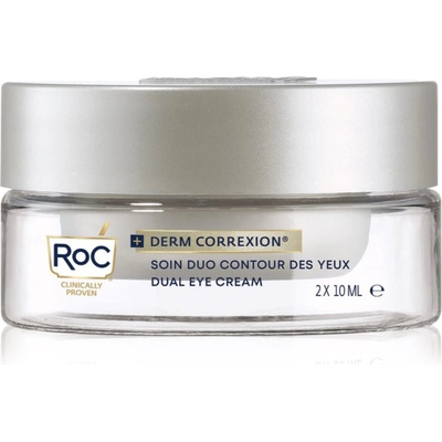 RoC Derm Correxion Dual Eye околоочен крем против бръчки 2 в 1 2x10ml