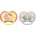 Philips Залъгалки Philips Avent - Ultra Air, 0-6 м, с кутийка, 2 броя, лилава пеперуда/жълта птица (SCF087/04)