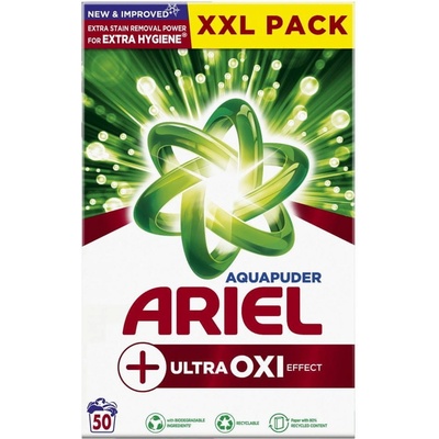 Ariel +Extra clean prášek 3,25 kg 50 PD