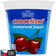 Choceňská mlékárna Choceňský smetanový jogurt višeň 150 g