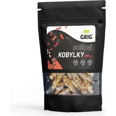 Grig Sušené kobylky Solené 8 g