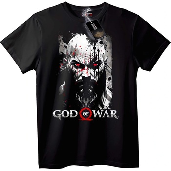 NOONEBRAND Тениска God of War - Дизайн Кратос - M, Black