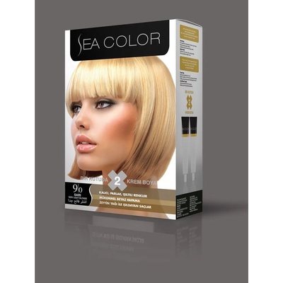 LILA Cosmetics Турска крем боя за коса Sea Color 9.0 Very Light Blonde