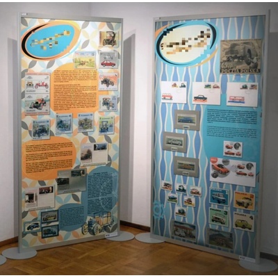 EXPOINT Výstavní stěna SLIM typ A 70 x 200 cm – Zboží Živě