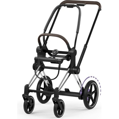 Cybex e-PRIAM 5 Style Platinum Chrome Brown 2026