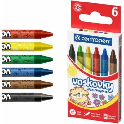 Centropen voskovky sada 6 barev