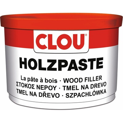 Clou Tmel vodouředitelný Holzpaste 250 g bílá