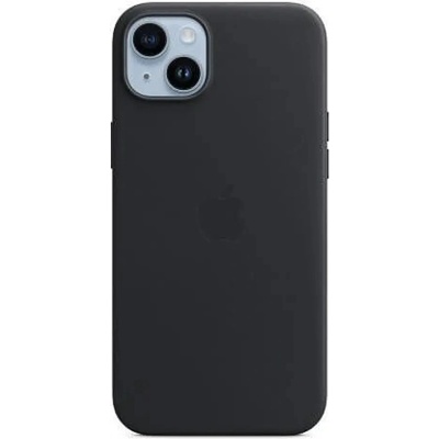 Apple Калъф Apple iPhone 14 Plus Leather Midnight mpp93 (0194253345398)