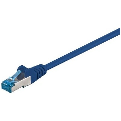 CNS Network 191121 patch, Cat6A, SFTP, LS0H, 1m, modrý