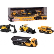 Majorette Volvo Edícia Darčeková Súprava 4 Ks