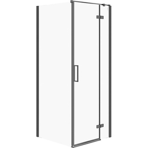 Cersanit Душ кабина Cersanit Jota квадратна с дясно отваряща се врата 80x80 черна (S160-008)
