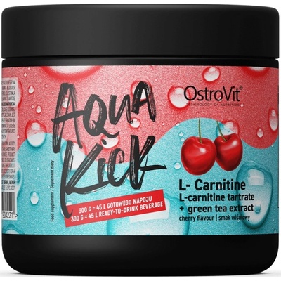 Aqua Kick / Advanced Hydration with L-Carnitine & Green Tea [300 грама] Череша