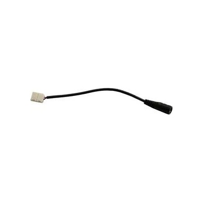 SOLIGHT napájací konektor pre LED pásy 5,5 mm zdierka 8 mm zacvakávací konektor balenie 1ks sáčok WM85