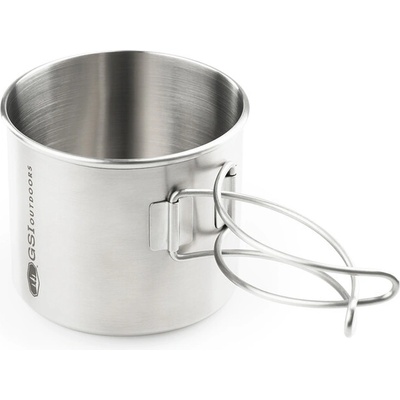GSI Outdoors oceľový hrnček Glacier 591 ml