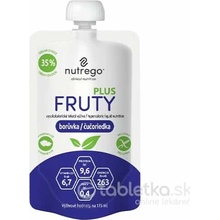 nutrego FRUTY PLUS borůvka 4 x 175 ml