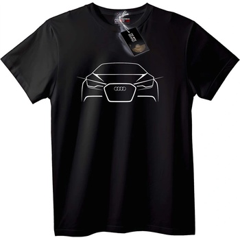 NOONEBRAND Тениска с контур на Audi - M, White