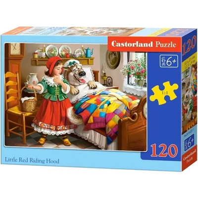 Castorland - Puzzle Red cap 120 pieces - 120 piese