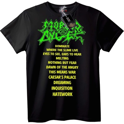 NOONEBRAND Тениска с песни на MORBID ANGEL - 2XL, Black