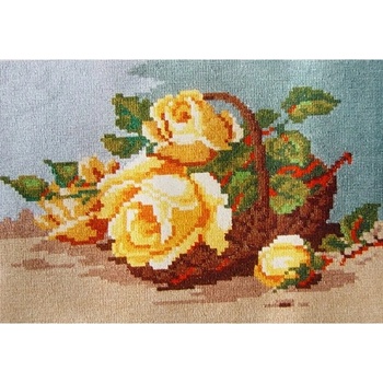 Казанлъшки гоблени Гоблен Жълти рози Puppets (Унгарски)