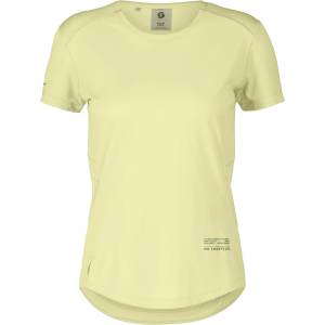 Scott Дамска тениска Scott Women's Tee Endurance Tech S/S Running shirt - Pastel Yellow - размер XL (916-6370-0315)