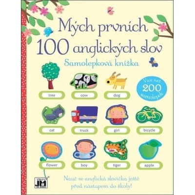 Samolepková knížka - Mých prvních 100 anglických slov - Jiří Models