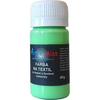 Farba na tmavý textil 110 g 84 neón zelená