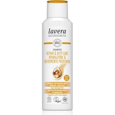 Lavera Repair & Care hloubkově regenerační šampon pro suché a poškozené vlasy 250 ml